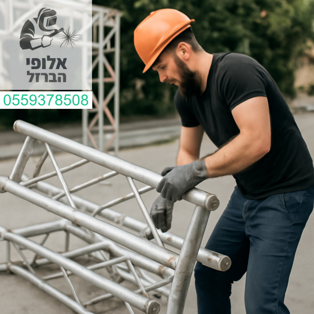 פירוק קונסטרוקציות מאלומיניום בדיוק מרבי ובטיחות ללא פשרות