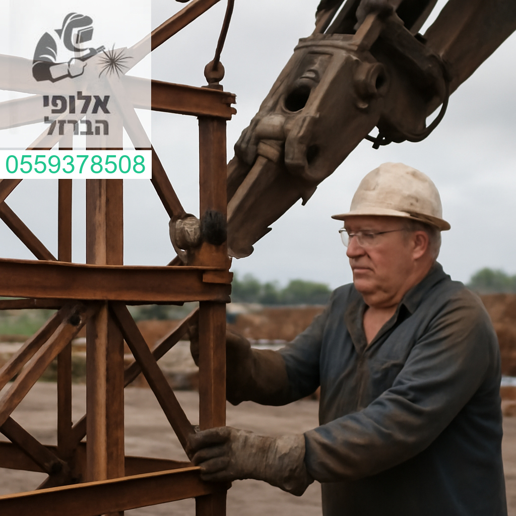 פירוק מקצועי ומדויק של קונסטרוקציית ברזל בעזרת ציוד מתקדם וניסיון רב בשטח