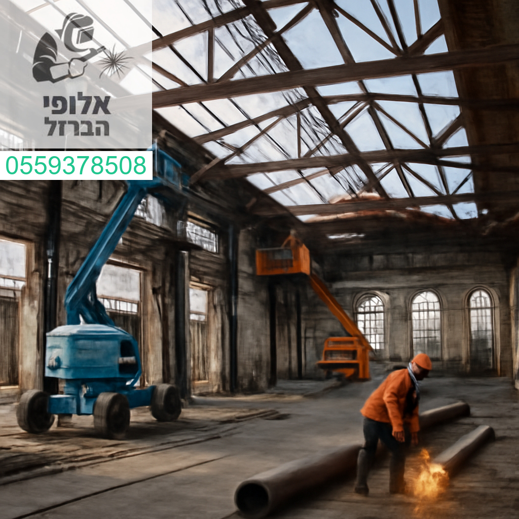 שיפוץ מבנה תעשייתי בפלדה ברמת גימור גבוהה תוך שימוש בציוד מתקדם ועבודת מסגרות מקצועית