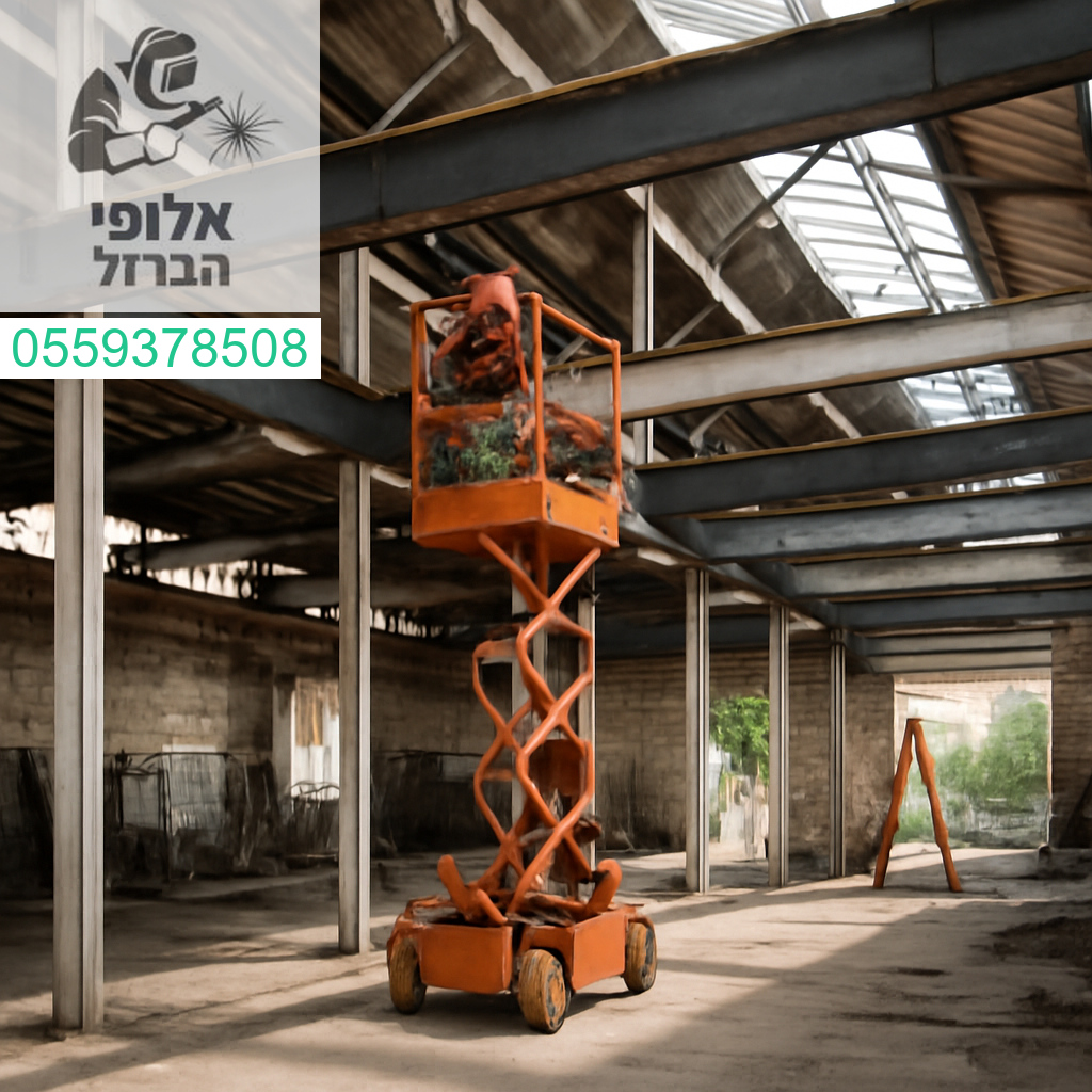 שיפוץ מבנה תעשייתי עם שלד פלדה חזק ועמיד לביצועים מקסימליים לאורך זמן