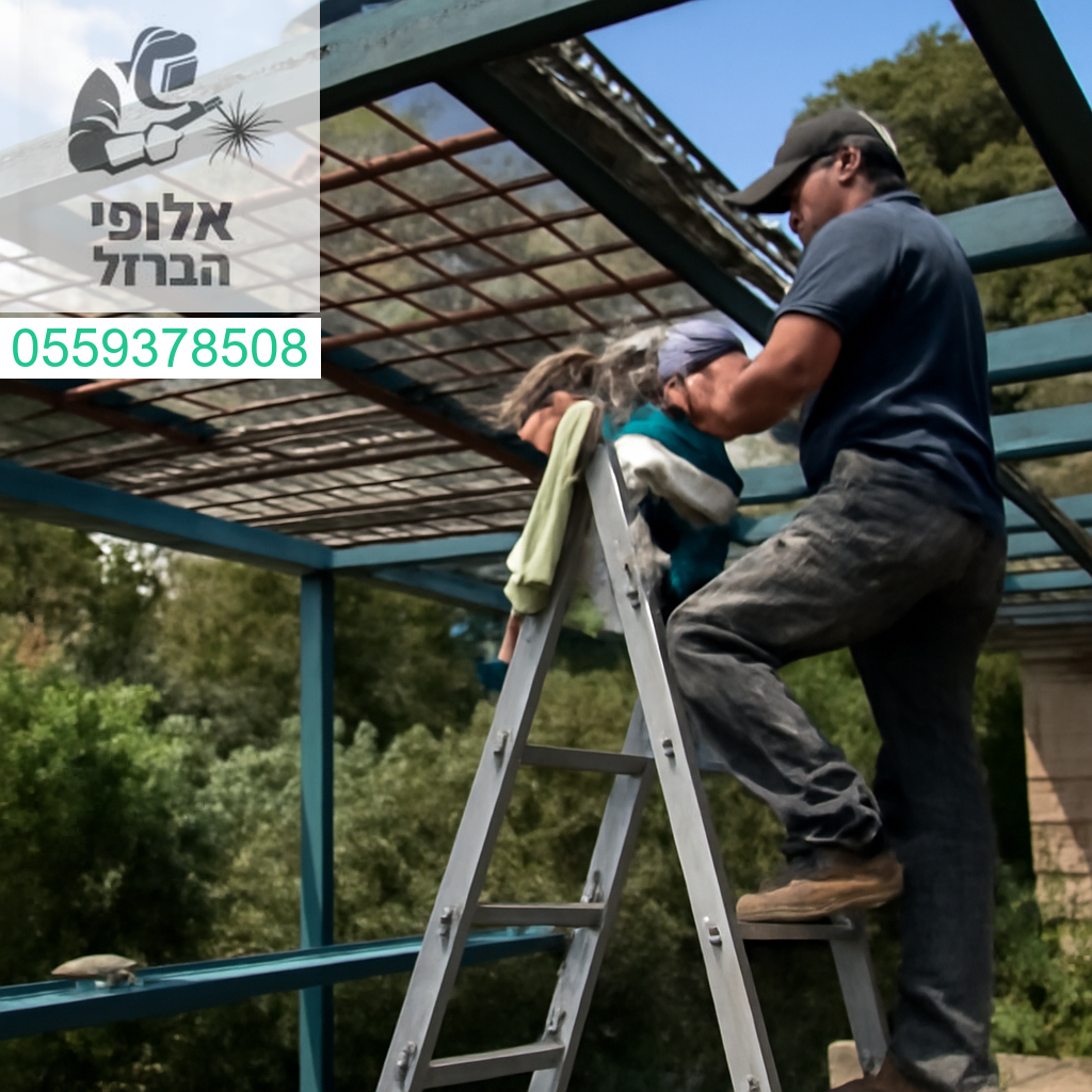 שיפוץ פרגולת ברזל מקצועי ברמת גימור גבוהה עם הקפדה על כל פרט