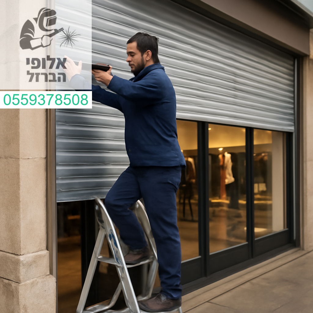 סגירת חורף מקצועית ואמינה לחנות עם גימור איכותי והתקנה מדויקת