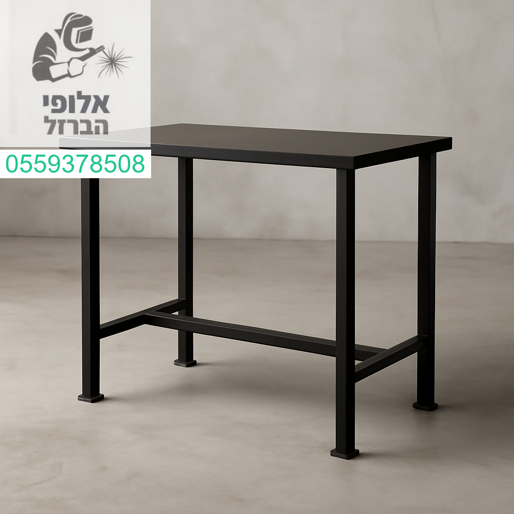 שולחן ברזל מעוצב בעבודת יד חזקה ואלגנטית בהתאמה אישית לכל צורך