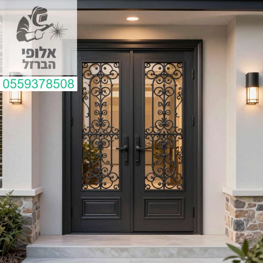 דלת כניסה מברזל בלגי בעיצוב אישי יוקרתי המעניקה לביתך נוכחות מרשימה וביטחון מקסימלי דלת כניסה מברזל בלגי בעיצוב אישי יוקרתי המעניקה לביתך נוכחות מרשימה וביטחון מקסימלי